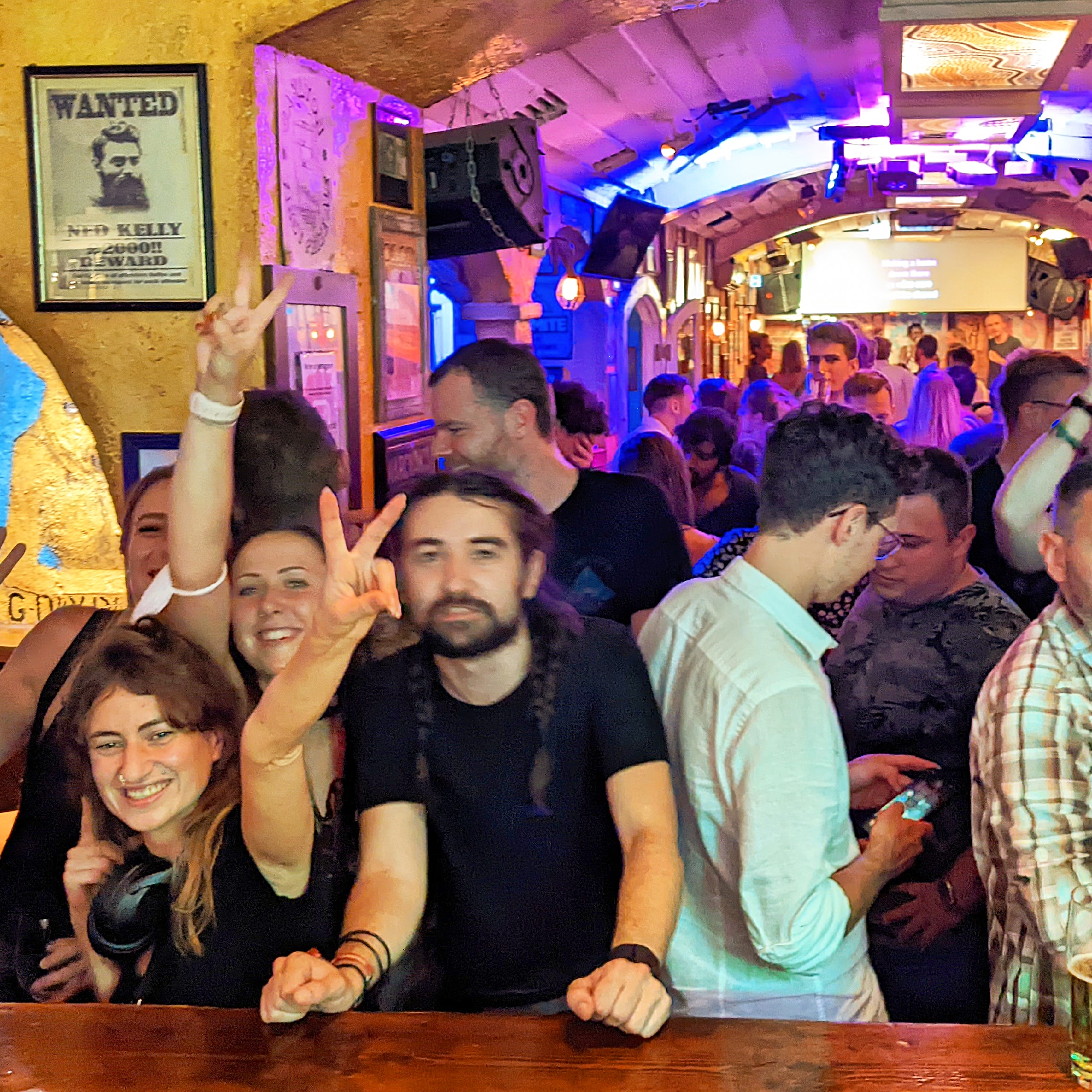 Nachtleben im Ned Kelly's