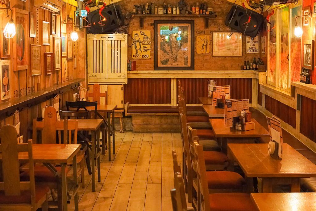 Atmosphäre im Ned Kelly's